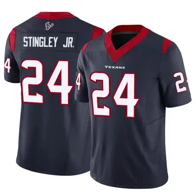 Houston Texans Derek Stingley Jr Nike Navy Official NFL F.U.S.E. Limited  Jersey - Body Logic